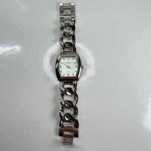 R.J. Graziano RJG121C Quartz Watch – Stainless Steel Chain Bracelet